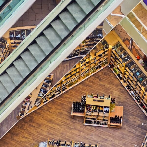 aerial photography of building