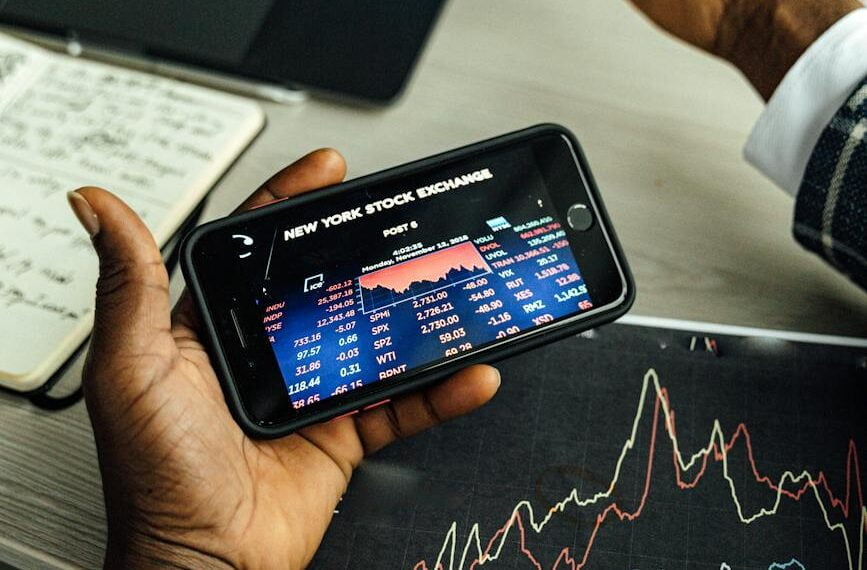 a person using a smartphone