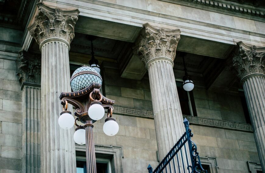grey concrete building