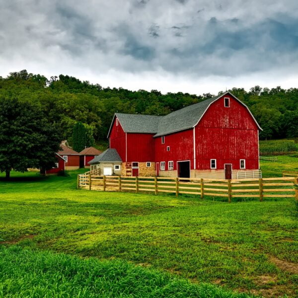 red barn
